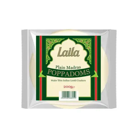 Plain Madras Poppadom's (Plain Madras Poppadom's_P2)